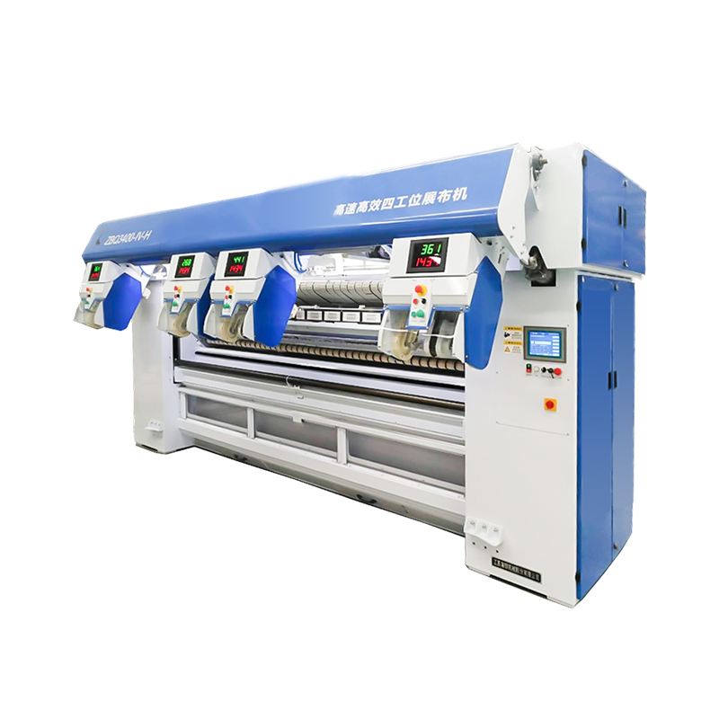 Alimentator automat cu patru stații controlat cu ecran tactil